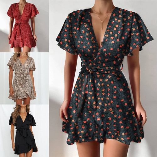 summer dresses dress women plus size 2021 ladies sexy red w