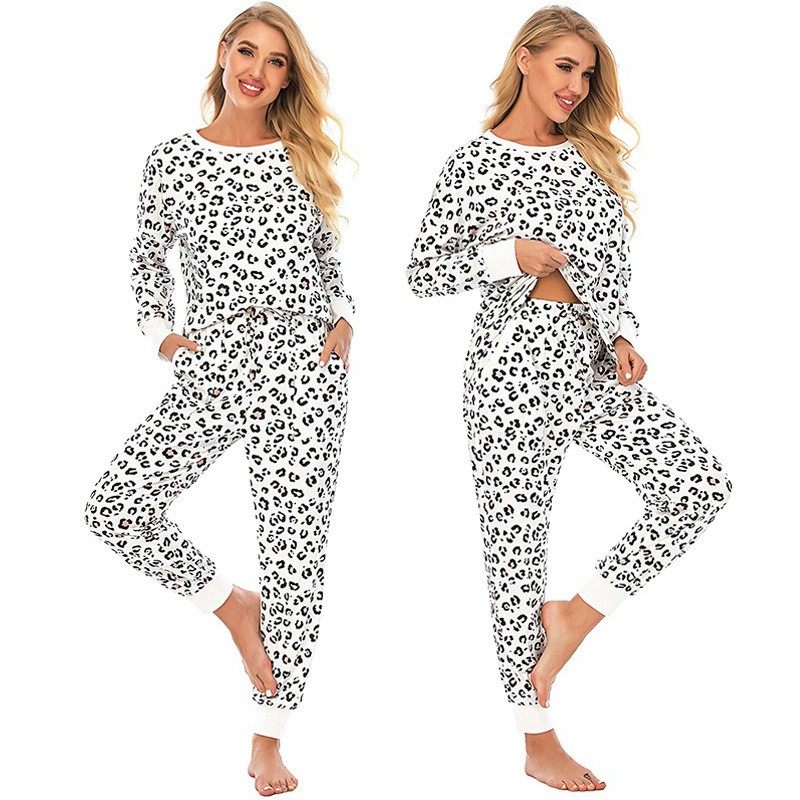 亚马逊秋冬新款家居服豹纹女式长袖长裤套装休闲女装睡衣,个性定制/设计服务/DIY,连衣裙加工定制,淘宝优惠券,粉丝福利购,淘宝优惠卷