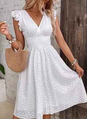 dress women summer long dresses woman ladies 2025 欧美连衣裙