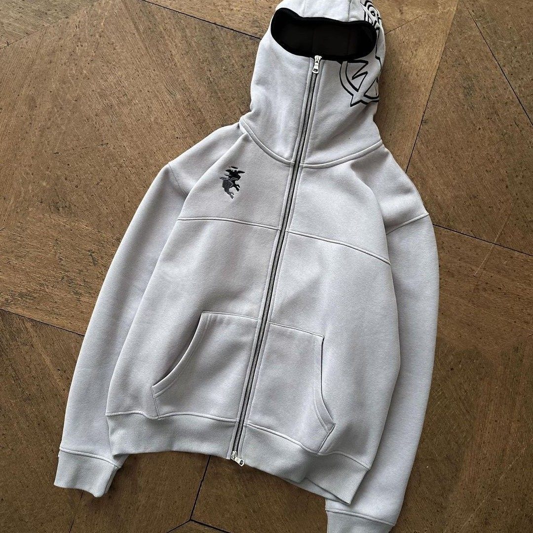 欧美跨境新款宽松休闲卫衣个性人像开衫连帽男女复古外套上衣,个性定制/设计服务/DIY,连衣裙加工定制,淘宝优惠券,粉丝福利购,淘宝优惠卷