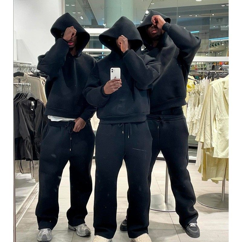 欧美跨境休闲简约情侣时尚连帽衫运动衫纯色宽松卫衣卫裤,个性定制/设计服务/DIY,连衣裙加工定制,淘宝优惠券,粉丝福利购,淘宝优惠卷