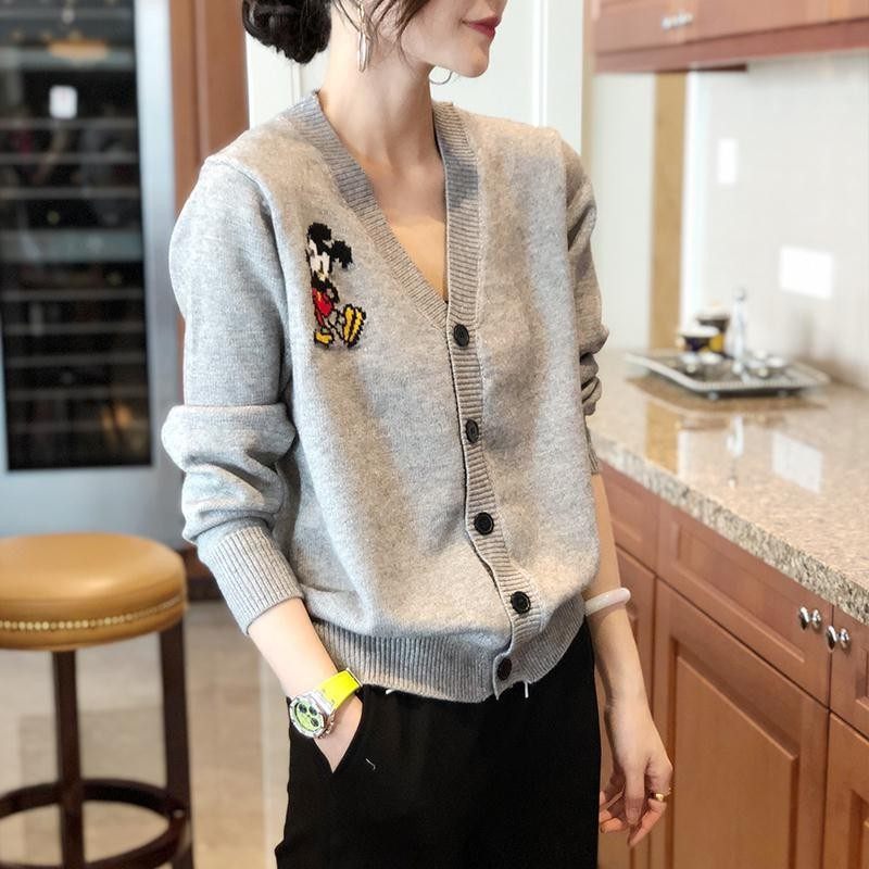 年新款春秋女装米奇很仙的女士毛衣宽松外穿针织衫女开衫外套,个性定制/设计服务/DIY,连衣裙加工定制,淘宝优惠券,粉丝福利购,淘宝优惠卷