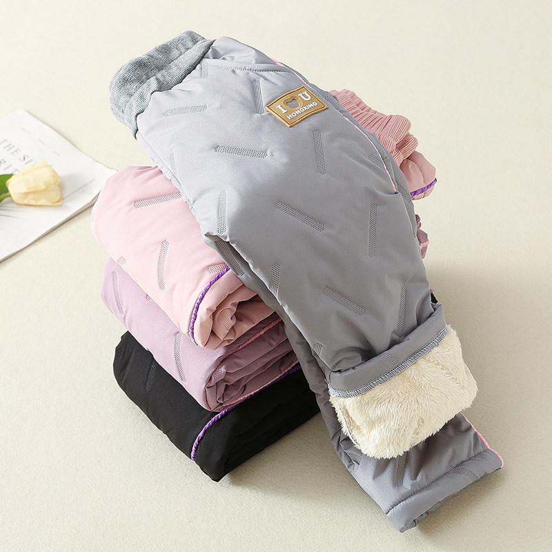 儿童棉裤冬季新款女童加厚羊羔绒防风保暖裤宝宝外穿休闲女孩裤子,童装/婴儿装/亲子装,裤子,淘宝优惠券,粉丝福利购,淘宝优惠卷