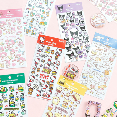 日系卡通甜食主义装饰贴纸