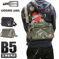 日本代购 吉田/PORTER LUGGAGE LABEL 通勤B5斜挎包 951-09240