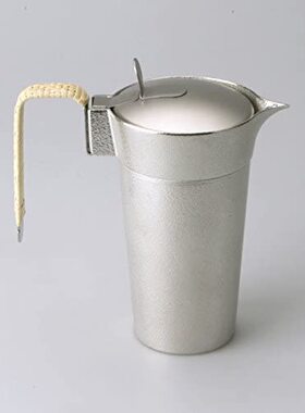 能作NOUSAKU 纯锡酒壶温酒壶 带盖 锡器酒具礼盒 360ml 日本代购