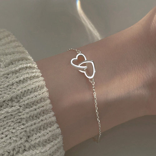 Women Bracelets Friendship Gifts Hand Jewelry Sets心形手链