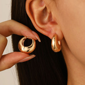 Jewelry饰品法式 Women 耳扣冷淡风高级感 Stud Clips Earring Ear