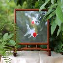 湘绣摆件手工苏绣双面刺绣摆台送礼中国风工艺品外国人高端礼品物