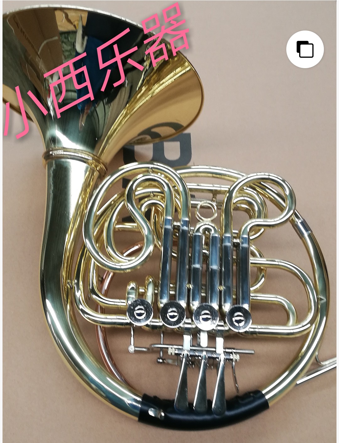 四键双排圆号 [高级]  Bb/F调（分体）4-key double French  horn|msdalam kategori Alat muzik/Guitar/Piano/Fitting, alat-alat muzik barat, instrumen angin barat, tanduk Perancis - dari Buy2taobao.com untuk memberikan perkhidmatan ejen Taobao profesional membeli