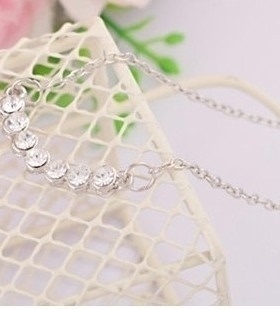 滢朵朵韩版回眸一笑星光点点珍珠项链项饰 a02126