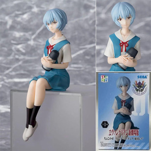 现货SEGA世嘉日本正版 EVA新世纪福音战士 绫波丽 泡面压手办景品