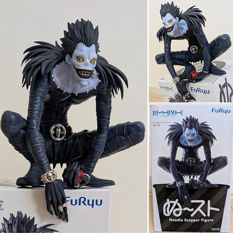 现货Furyu 日本正版 死亡笔记 死神 硫克 坐姿 泡面压 景品 手办