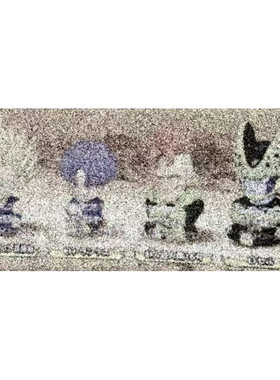 万代七龙珠悟饭沙鲁手办扭蛋