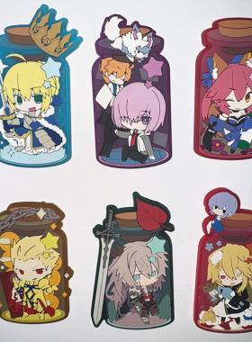 现货Algernon Product日本正版 Fate FGO 命运 橡胶冰箱贴 盒蛋