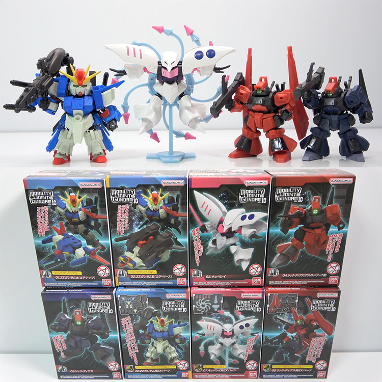 万代ZZ高达卡碧尼手办盒蛋