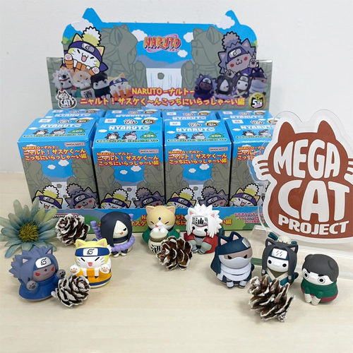 MegaHouse火影忍者喵化手办盒蛋