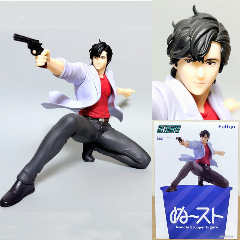 现货Furyu日本正版 城市猎人 牙羽獠 寒羽良 孟波 泡面压景品手办