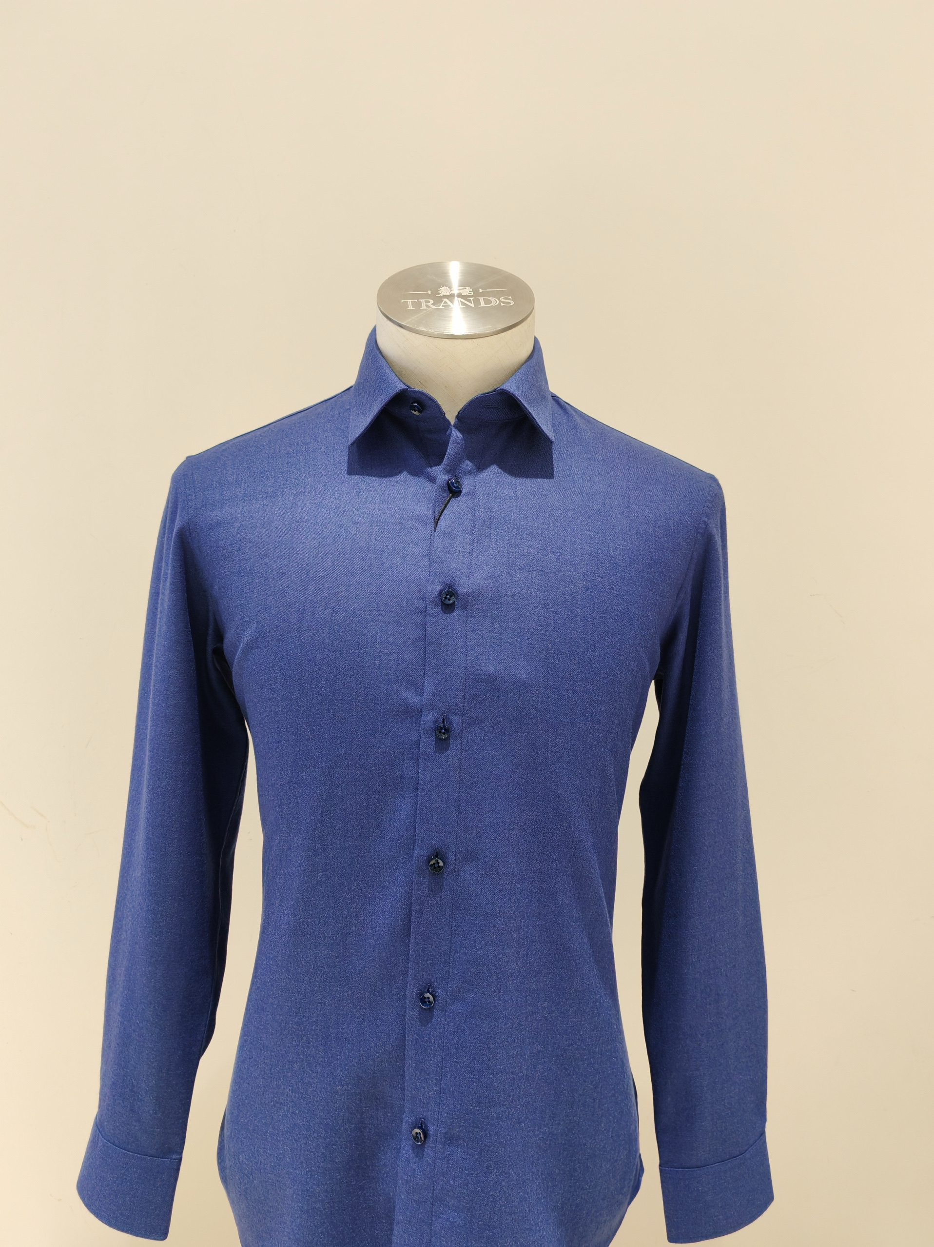 TRANDS羊绒衬衫，意大利进口山羊绒面料，吊牌价5280特价1680