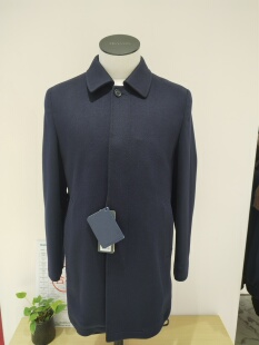 TRANDS貂绒大衣.哥伦布纯山羊绒面料.内里北美高纬度寒冷水貂毛。