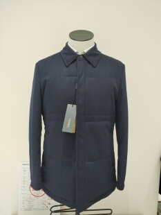 TRANDS棉服.意大利哥伦布超细山羊绒与棉纶混纺面料.特价3280