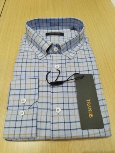 TRANDS秋冬长袖衬衫。德绒是一种新型功能性面料。保暖性好