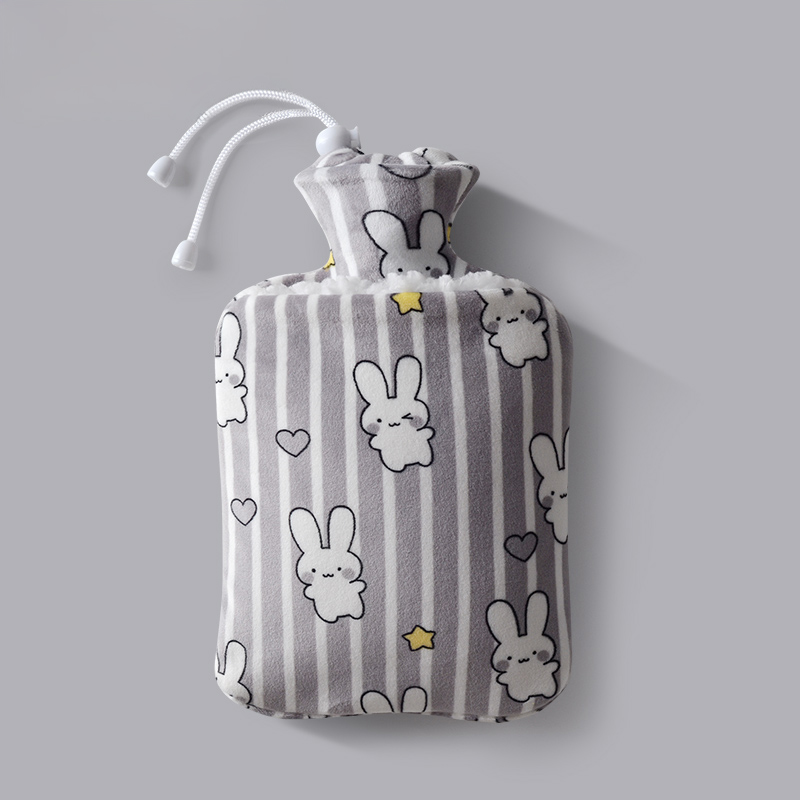 毛绒女生宿舍暖脚被窝专用热水袋