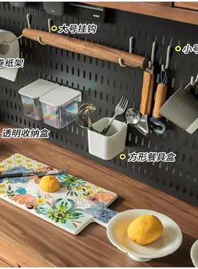 适用于源氏木语藏边柜洞洞板配件