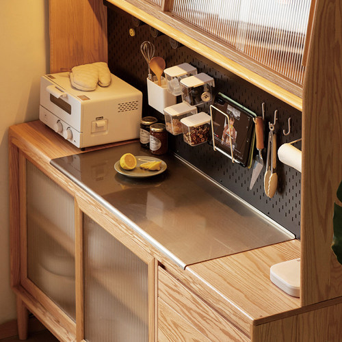 免打孔餐边柜洞洞板配件收纳挂钩