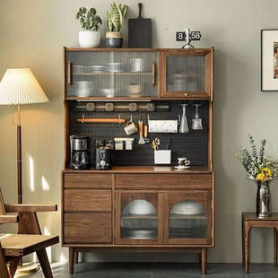 适用源氏宜家餐边柜洞洞板通用挂钩配件书桌墙上书房收纳盒置物架