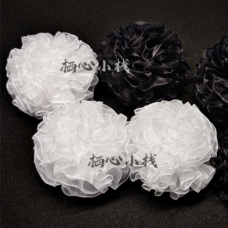 殡葬头花白色胸花小白花白事丧事孝花悼念哀念花葬礼追悼会清明节