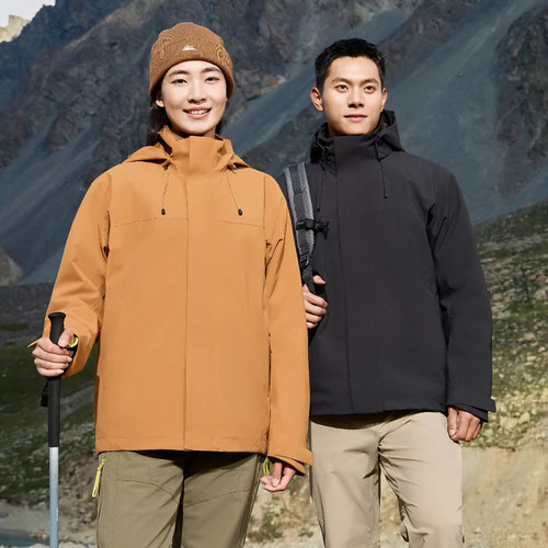 冲锋衣定制工作服三合一外套