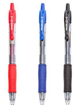 原装正品 PILOT G-2 0.5/0.7/1.0 日本百乐G-2中性笔 签字笔BL-G2