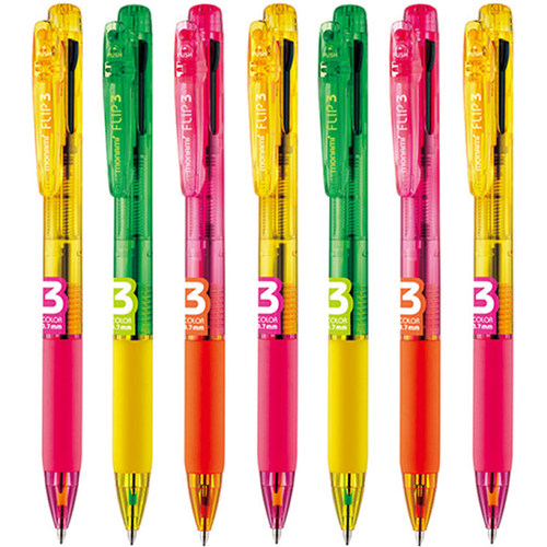 慕那美韩国进口可爱多色中性笔