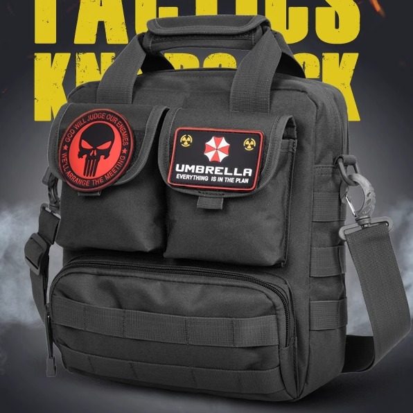 户外骑行背包男女多功能单肩包男迷彩包斜挎防水手提电脑包大容量