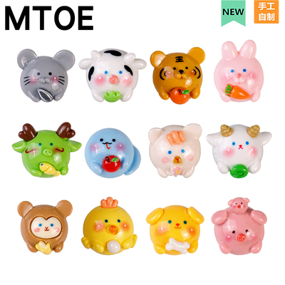 十二生肖crocs洞洞鞋配饰