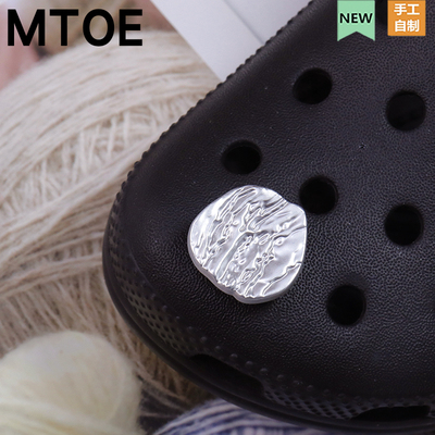 灰银系列洞洞鞋配饰diy