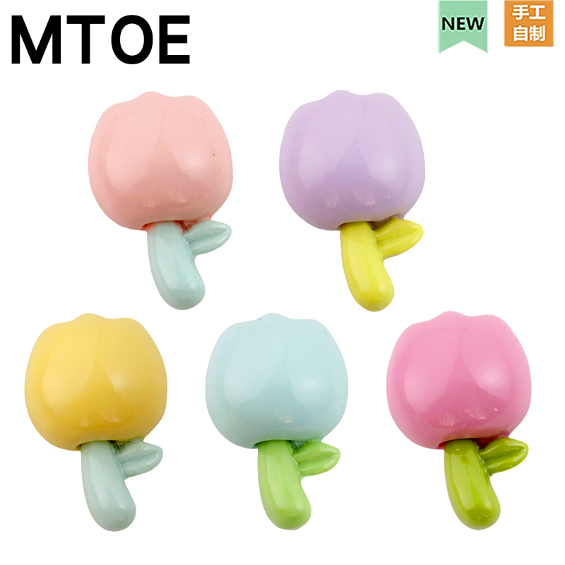 MTOE 彩色郁金香洞洞鞋配饰diy鞋带扣配件native扑西鞋花备注D3