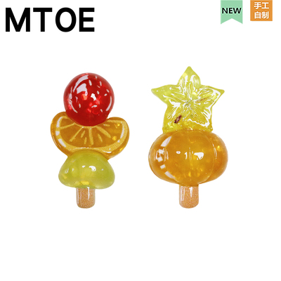 水果糖葫芦洞洞鞋配饰diy配件