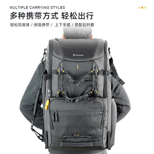 精嘉炮筒长焦镜头双肩摄影包