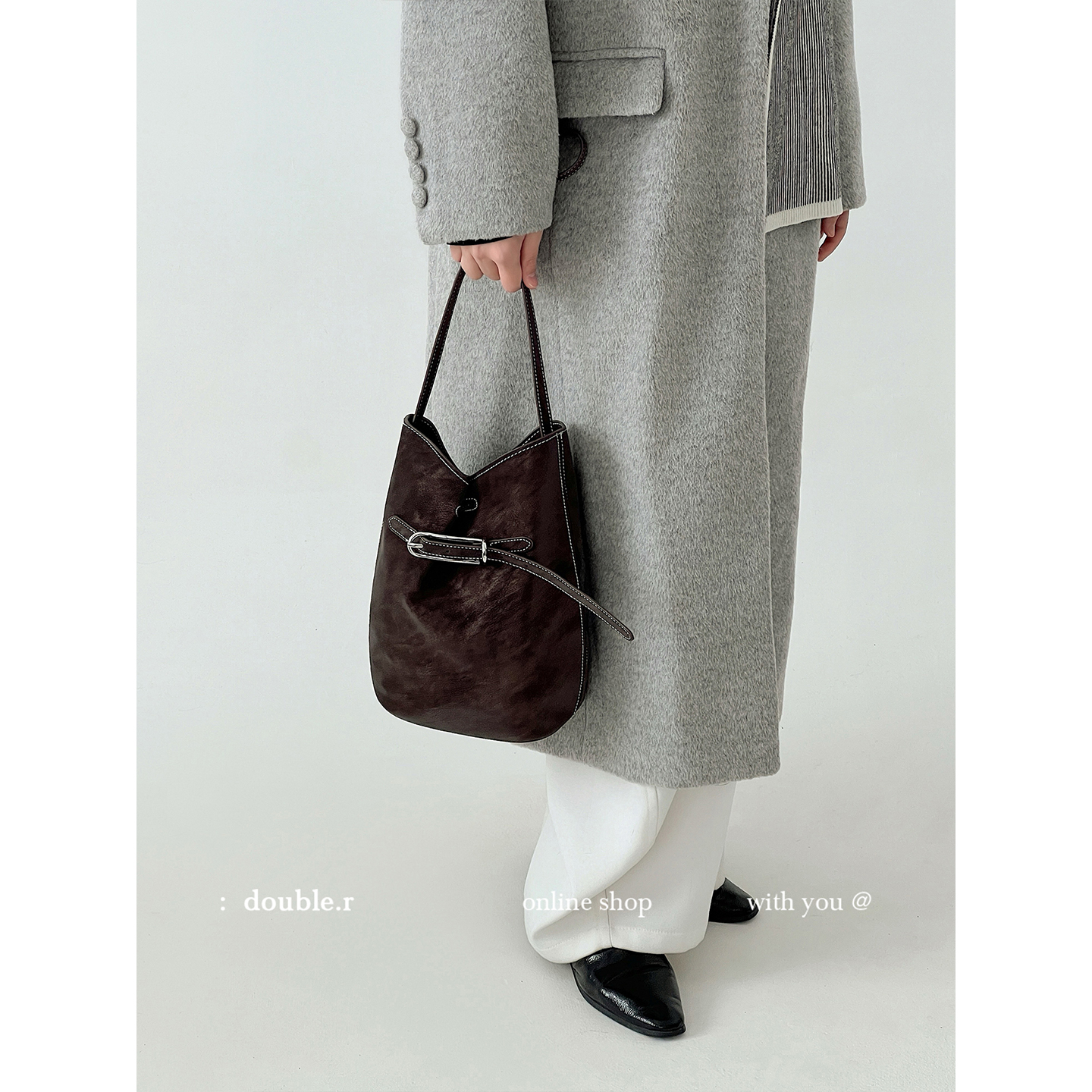 DOUBLE.R小瑞靓包小众设计单肩包