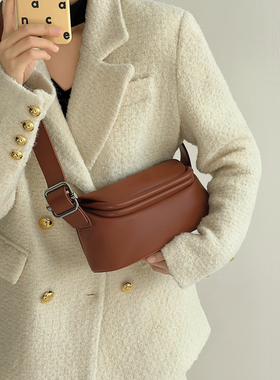 小瑞靓包 极简夹子包 高级感腋下包包女包2025新款百搭单肩斜挎包