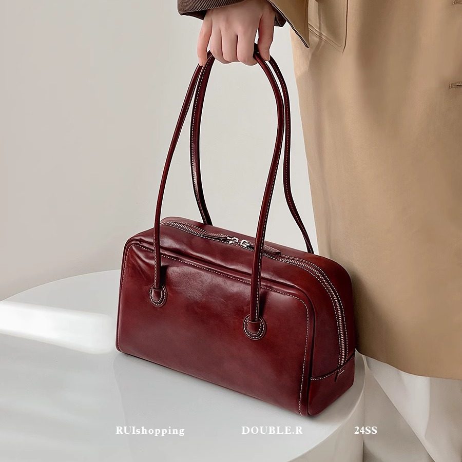 DOUBLE.R小瑞靓包保龄球包腋下包