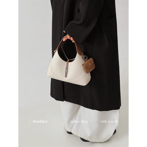 DOUBLE.R小瑞靓包小众月牙斜挎包