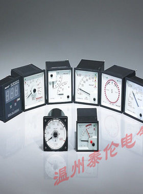 厂家供应45L9 51L5 61L14 63L19广角度船用交直流电压表 380/100V