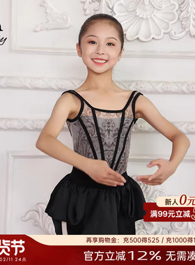 Danzbaby少儿芭蕾舞练功服芭蕾体服芭蕾舞裙 体操服舞蹈短裤BAS28