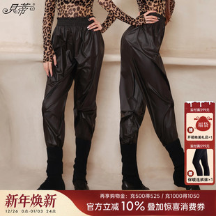 减肥裤 贝蒂拉丁舞暴汗裤 练功发热裤 2025新款 服BD58 子女成人舞蹈裤