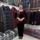 新款 套装 国风丝绒撞色长袖 妈妈春季 打底衫 女2026奶奶小衫 直筒裤