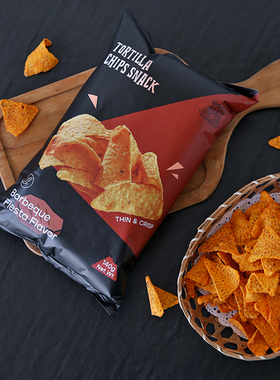 印尼进口零食 莱纳LERNA香辣烧烤味影院休闲墨西哥玉米片追剧解馋