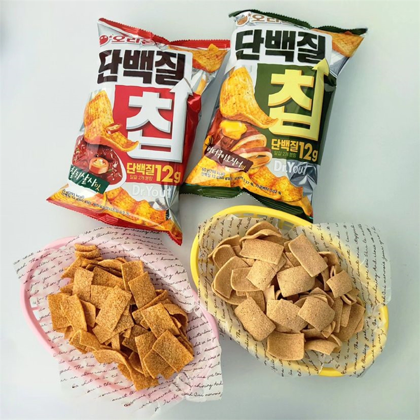 韩国好丽友香辣黄油鱿鱼蛋白脆片